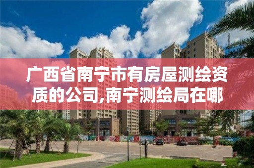 广西省南宁市有房屋测绘资质的公司,南宁测绘局在哪