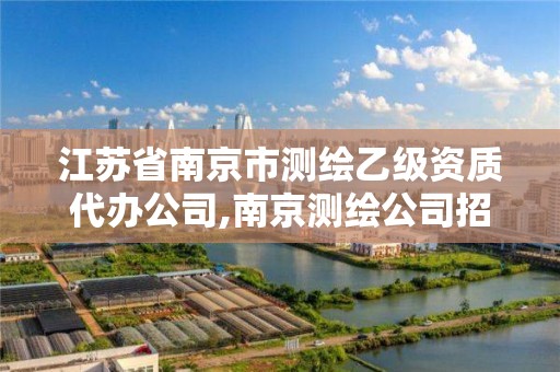 江苏省南京市测绘乙级资质代办公司,南京测绘公司招聘