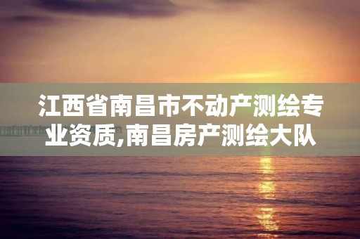 江西省南昌市不动产测绘专业资质,南昌房产测绘大队