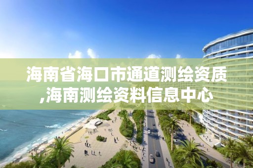 海南省海口市通道测绘资质,海南测绘资料信息中心