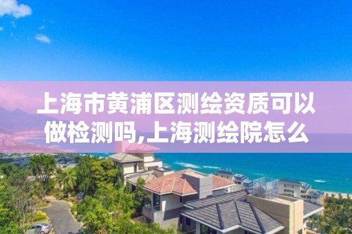 上海市黄浦区测绘资质可以做检测吗,上海测绘院怎么进。