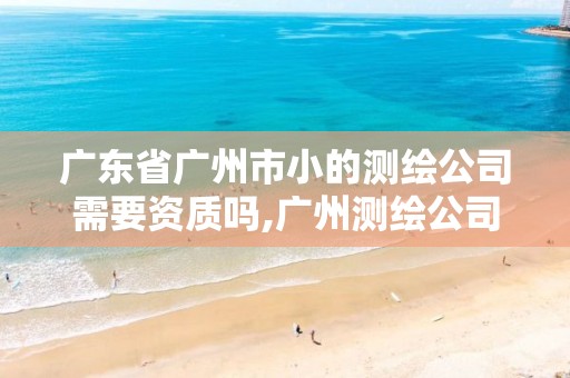 广东省广州市小的测绘公司需要资质吗,广州测绘公司排名名单。