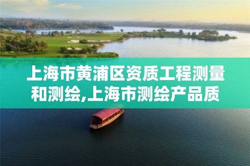 上海市黄浦区资质工程测量和测绘,上海市测绘产品质量