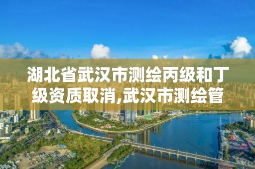 湖北省武汉市测绘丙级和丁级资质取消,武汉市测绘管理条例