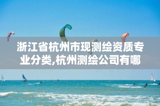 浙江省杭州市现测绘资质专业分类,杭州测绘公司有哪几家