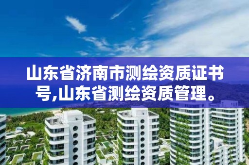 山东省济南市测绘资质证书号,山东省测绘资质管理。