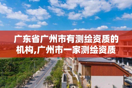 广东省广州市有测绘资质的机构,广州市一家测绘资质单位