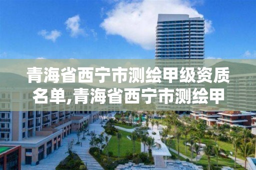 青海省西宁市测绘甲级资质名单,青海省西宁市测绘甲级资质名单查询