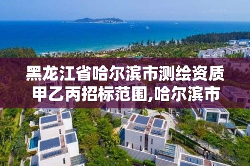 黑龙江省哈尔滨市测绘资质甲乙丙招标范围,哈尔滨市测绘院。