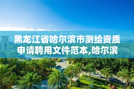 黑龙江省哈尔滨市测绘资质申请聘用文件范本,哈尔滨测绘局是干什么的