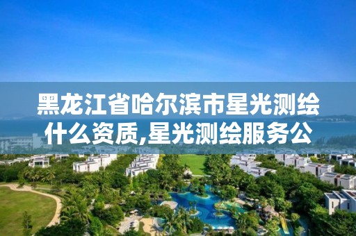 黑龙江省哈尔滨市星光测绘什么资质,星光测绘服务公司怎么样