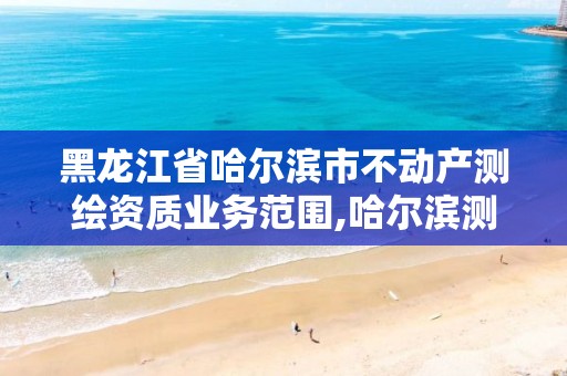 黑龙江省哈尔滨市不动产测绘资质业务范围,哈尔滨测绘局是干什么的。