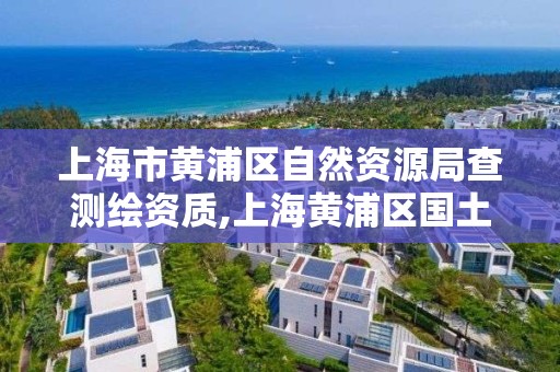 上海市黄浦区自然资源局查测绘资质,上海黄浦区国土规划局。