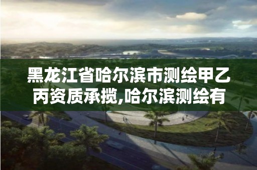 黑龙江省哈尔滨市测绘甲乙丙资质承揽,哈尔滨测绘有限公司