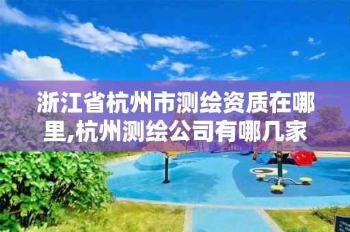 浙江省杭州市测绘资质在哪里,杭州测绘公司有哪几家