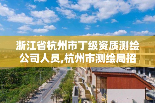 浙江省杭州市丁级资质测绘公司人员,杭州市测绘局招聘