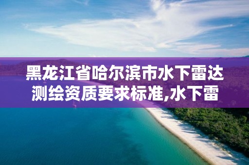 黑龙江省哈尔滨市水下雷达测绘资质要求标准,水下雷达实时成像。