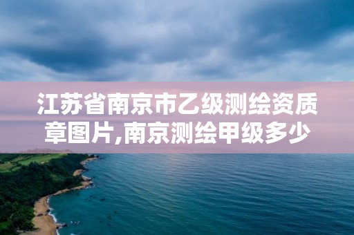 江苏省南京市乙级测绘资质章图片,南京测绘甲级多少家