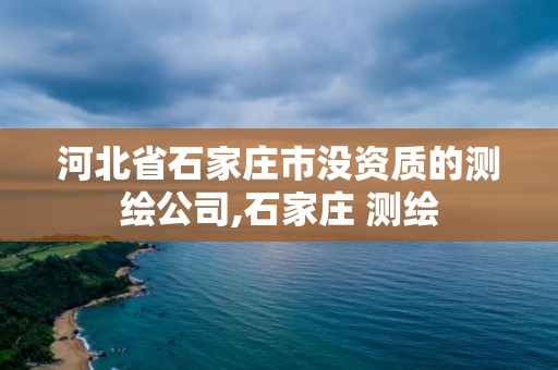 河北省石家庄市没资质的测绘公司,石家庄 测绘