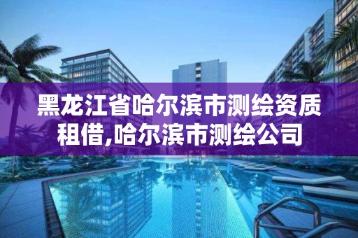 黑龙江省哈尔滨市测绘资质租借,哈尔滨市测绘公司