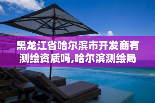 黑龙江省哈尔滨市开发商有测绘资质吗,哈尔滨测绘局是干什么的。