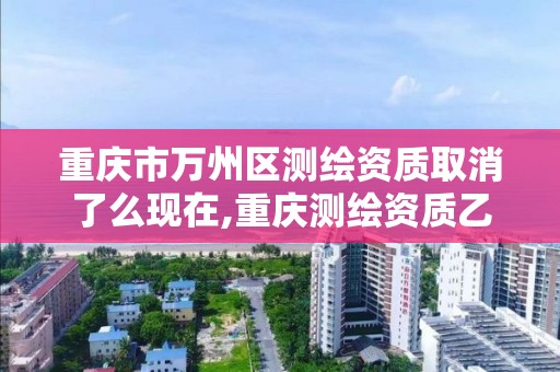 重庆市万州区测绘资质取消了么现在,重庆测绘资质乙级申报条件