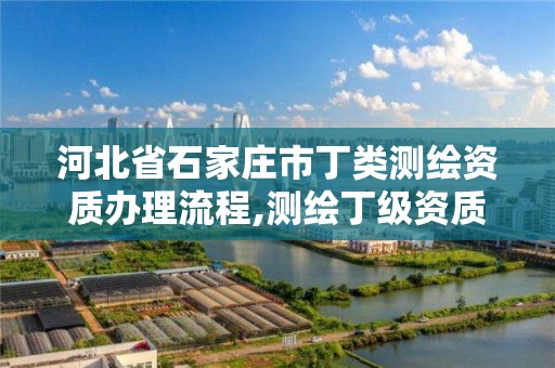 河北省石家庄市丁类测绘资质办理流程,测绘丁级资质承接范围