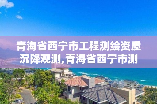 青海省西宁市工程测绘资质沉降观测,青海省西宁市测绘院