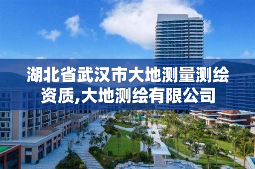 湖北省武汉市大地测量测绘资质,大地测绘有限公司