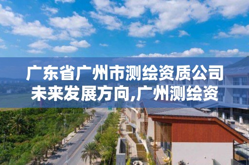 广东省广州市测绘资质公司未来发展方向,广州测绘资质代办。