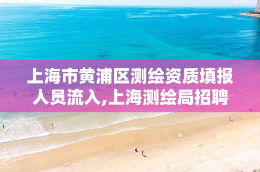 上海市黄浦区测绘资质填报人员流入,上海测绘局招聘