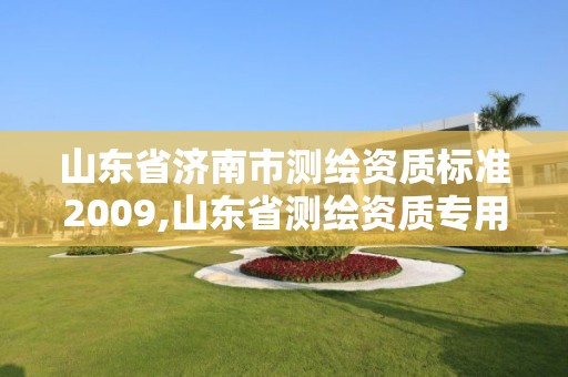 山东省济南市测绘资质标准2009,山东省测绘资质专用章