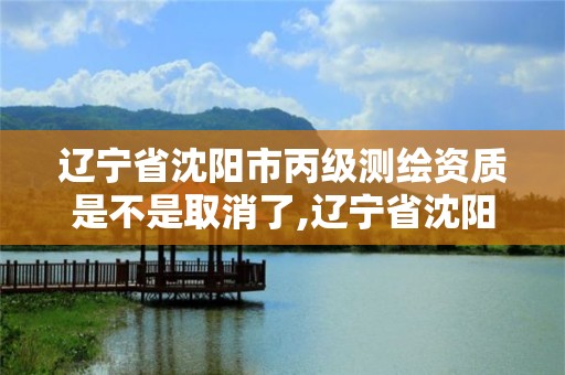 辽宁省沈阳市丙级测绘资质是不是取消了,辽宁省沈阳市丙级测绘资质是不是取消了呢。