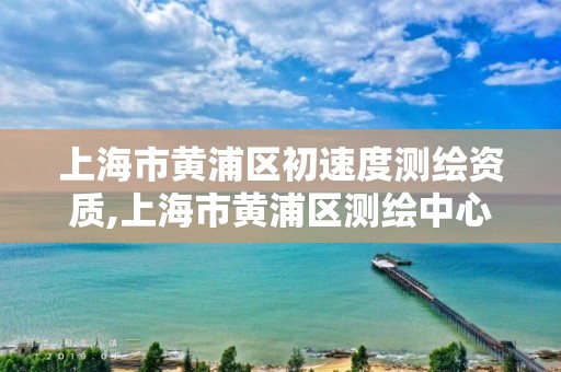 上海市黄浦区初速度测绘资质,上海市黄浦区测绘中心