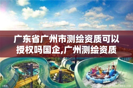 广东省广州市测绘资质可以授权吗国企,广州测绘资质代办。