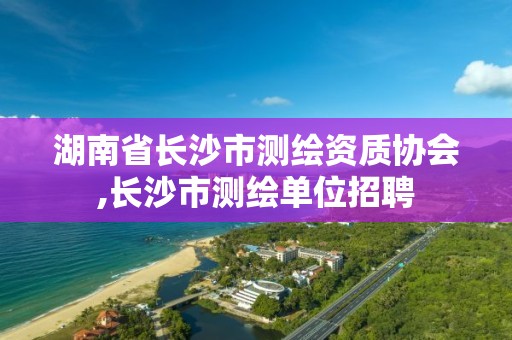 湖南省长沙市测绘资质协会,长沙市测绘单位招聘