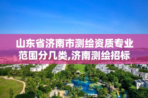 山东省济南市测绘资质专业范围分几类,济南测绘招标