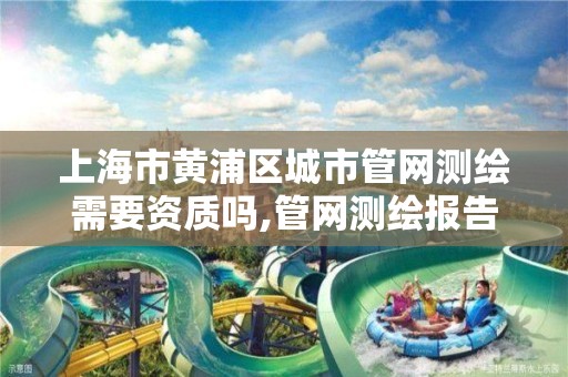 上海市黄浦区城市管网测绘需要资质吗,管网测绘报告