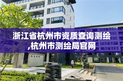 浙江省杭州市资质查询测绘,杭州市测绘局官网