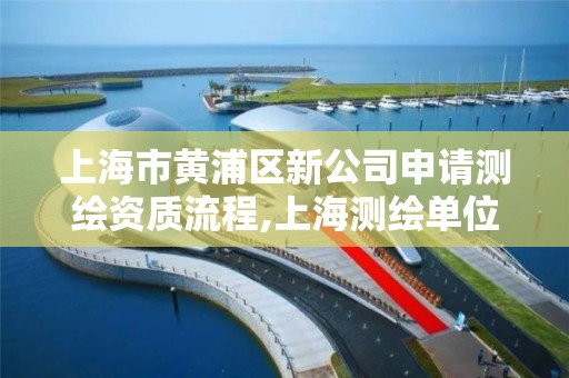 上海市黄浦区新公司申请测绘资质流程,上海测绘单位。