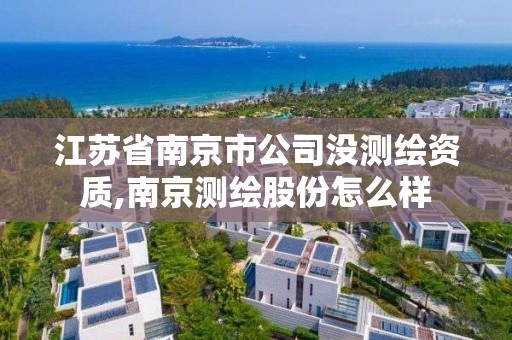 江苏省南京市公司没测绘资质,南京测绘股份怎么样