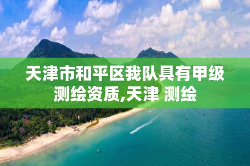 天津市和平区我队具有甲级测绘资质,天津 测绘