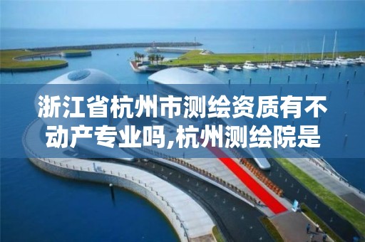 浙江省杭州市测绘资质有不动产专业吗,杭州测绘院是什么单位