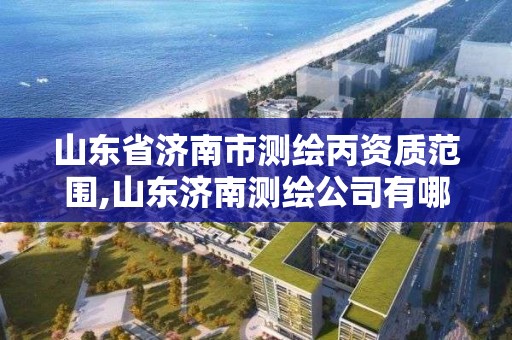 山东省济南市测绘丙资质范围,山东济南测绘公司有哪些