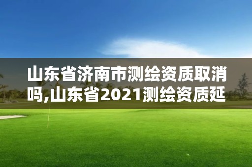 山东省济南市测绘资质取消吗,山东省2021测绘资质延期公告