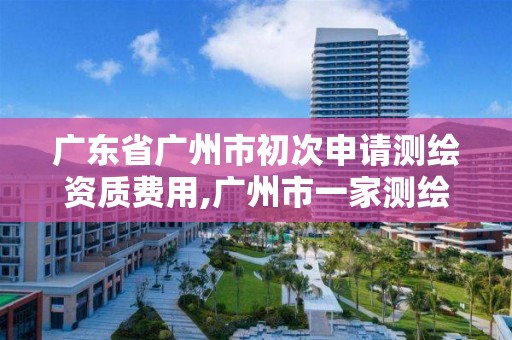 广东省广州市初次申请测绘资质费用,广州市一家测绘资质单位