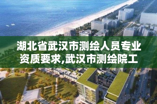 湖北省武汉市测绘人员专业资质要求,武汉市测绘院工资待遇