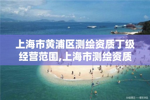 上海市黄浦区测绘资质丁级经营范围,上海市测绘资质单位名单