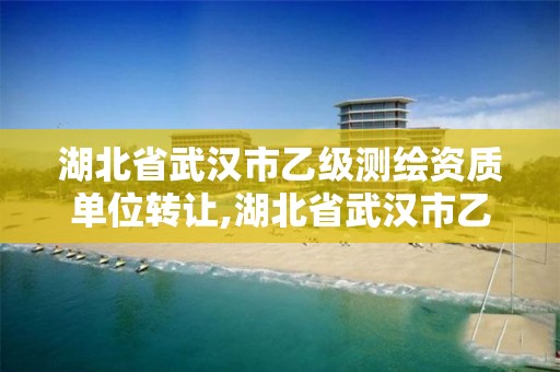 湖北省武汉市乙级测绘资质单位转让,湖北省武汉市乙级测绘资质单位转让信息