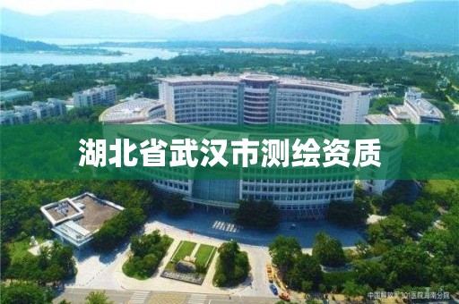 湖北省武汉市测绘资质